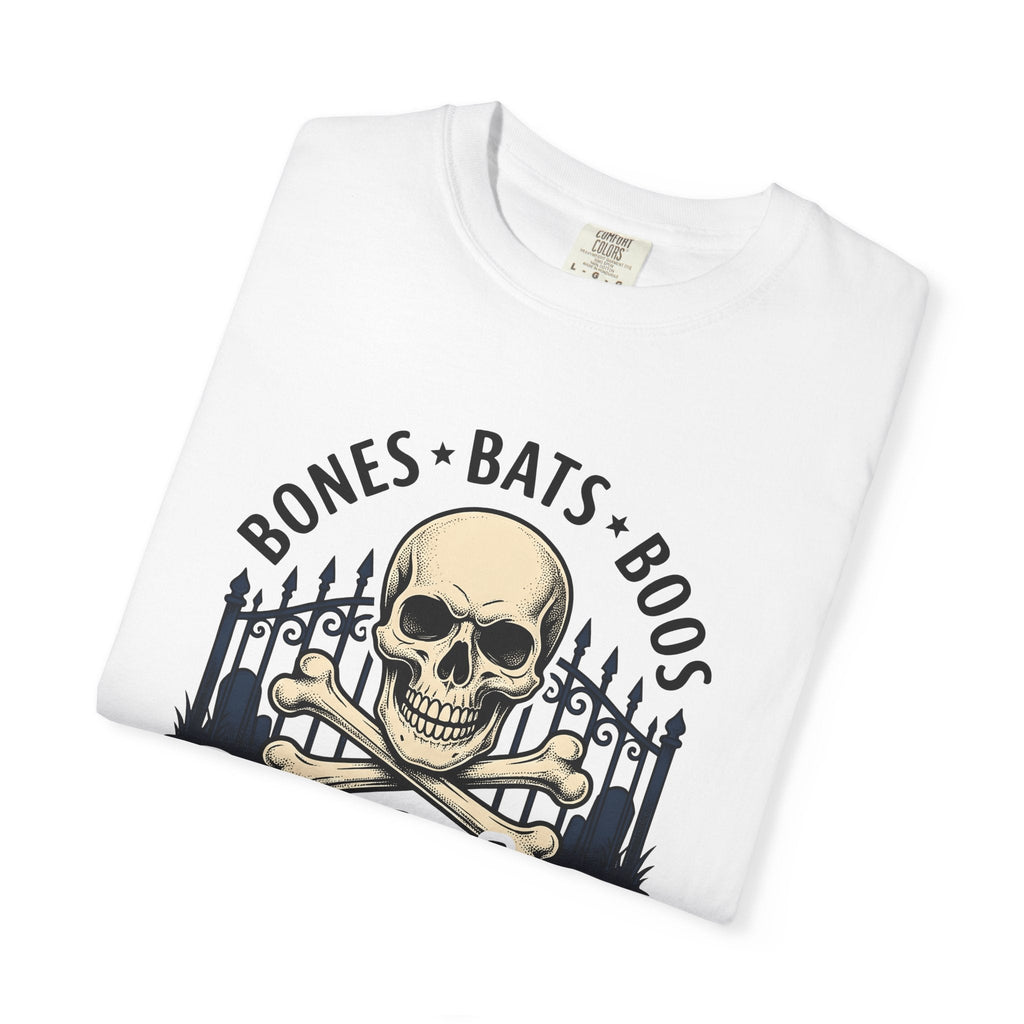 Skeleton Crossbones Shirt Halloween Gothic Unisex Gift product image 6