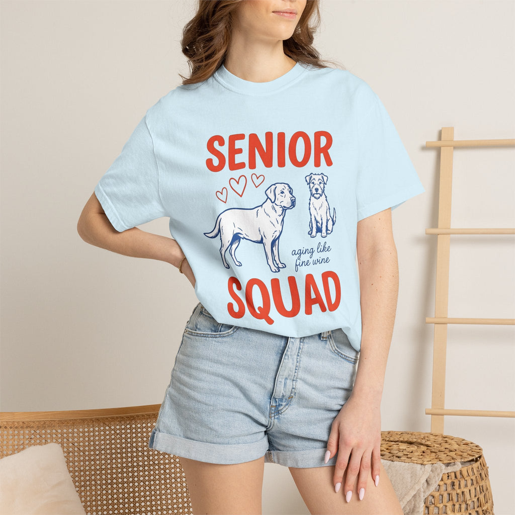 Senior Pups Shirt Dog Shelter Gift Women Cartoon Tee Puppy product image 9
