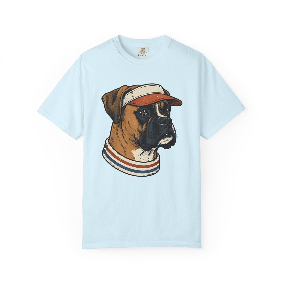 Boxer Canine Shirt Dog Pet Care Unisex Gift Old School Tee product image 2