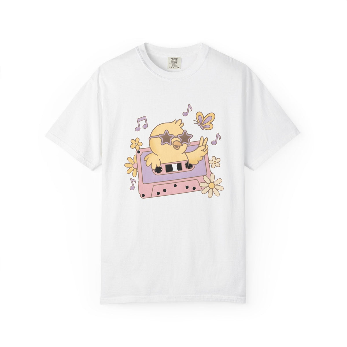 Baby Chick Tape Shirt Easter Nature Unisex Gift Sweet Tee product image 1
