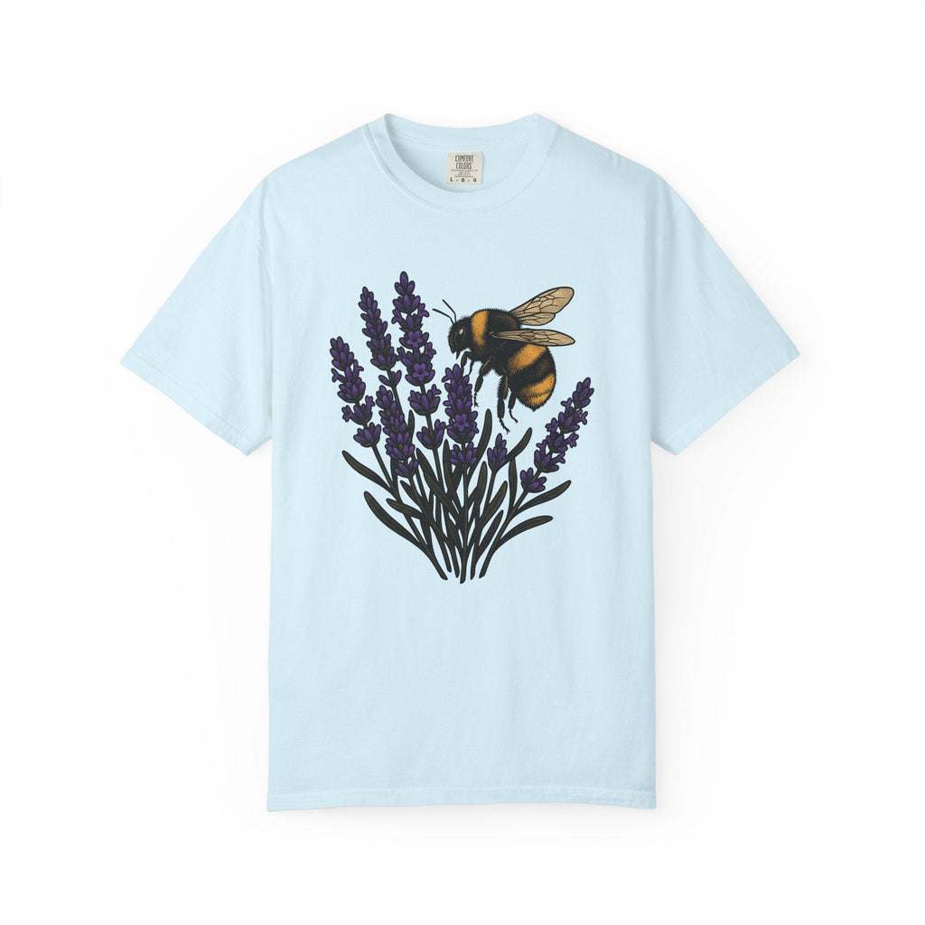 Honeybee Lavender Shirt Mom Outdoors Gift for Women Floral product image 2