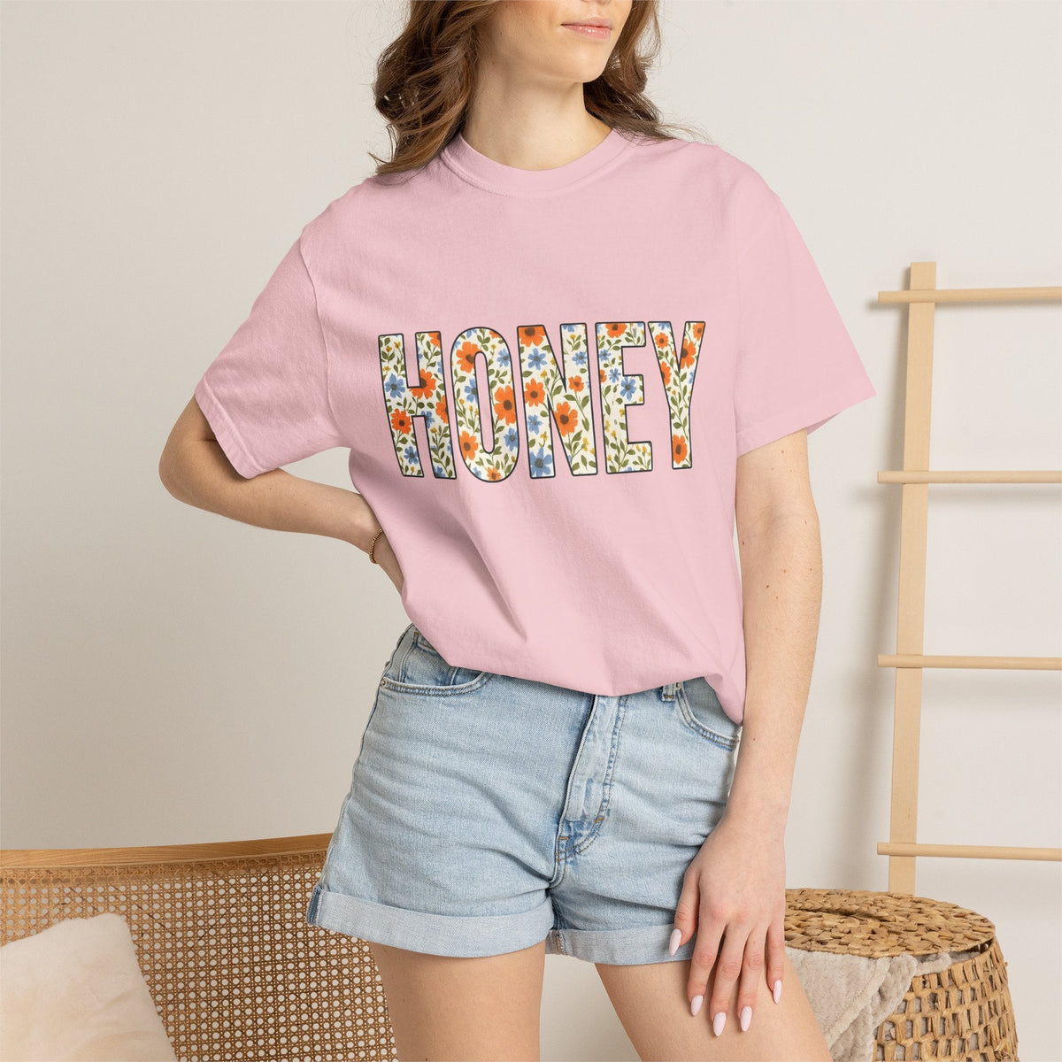Floral Text Shirt Moms Gift Women Boho Tee Typography product image 12