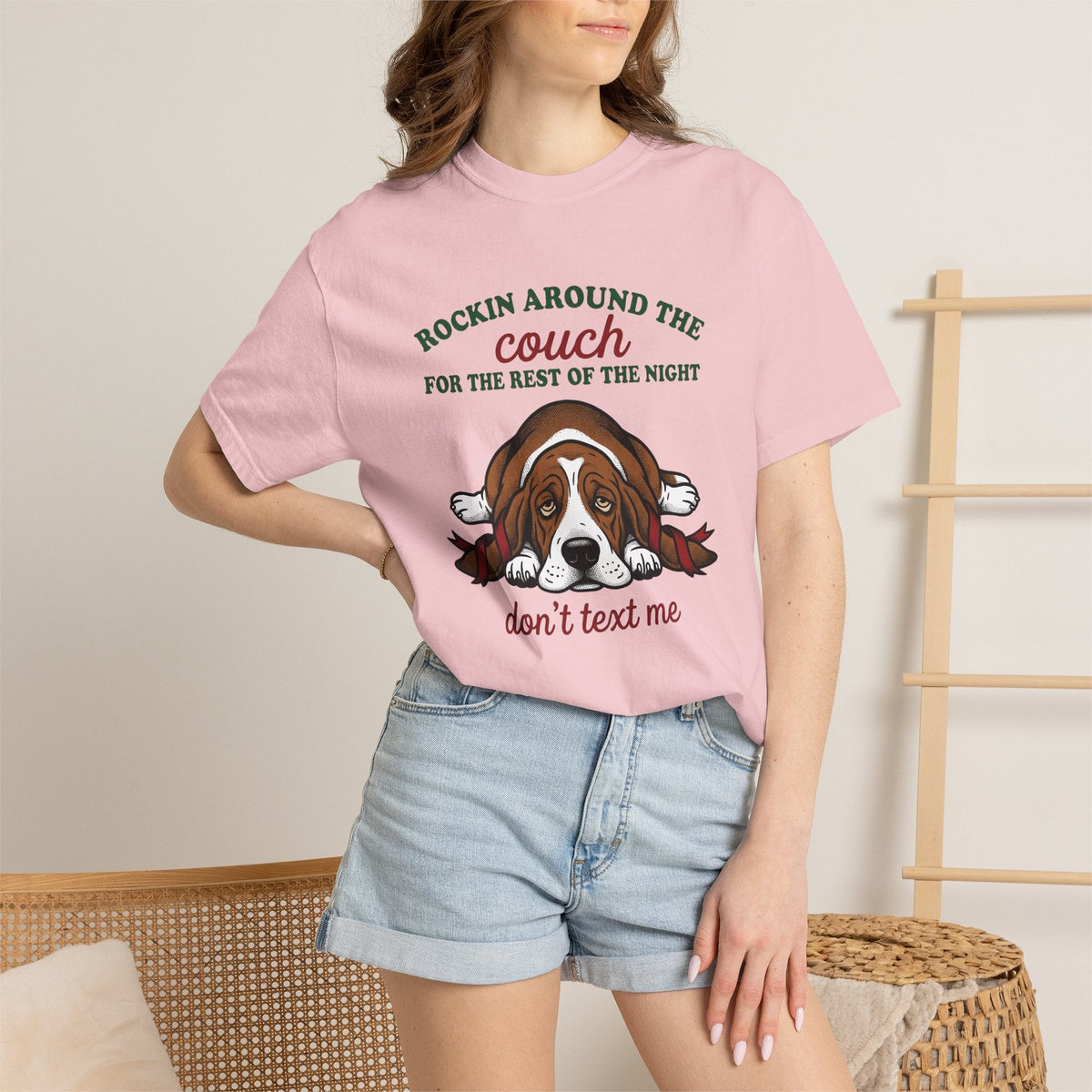 Basset Dog Shirt Funny Canine Unisex Gift Graphic Tee Hound product image 12