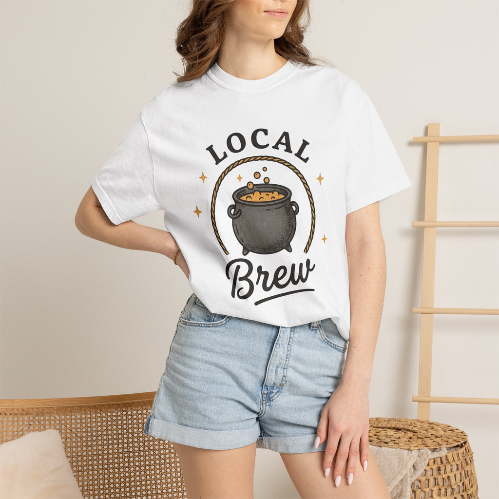 Cauldron Shirt Halloween Witch Unisex Gift Vintage Tee product image 6