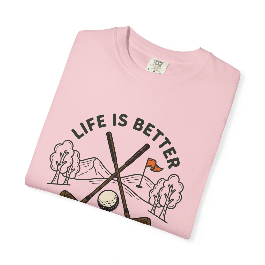 Golf Clubs Ball Shirt Hiking Unisex Gift Drawing Tee T-Shirt product image 11