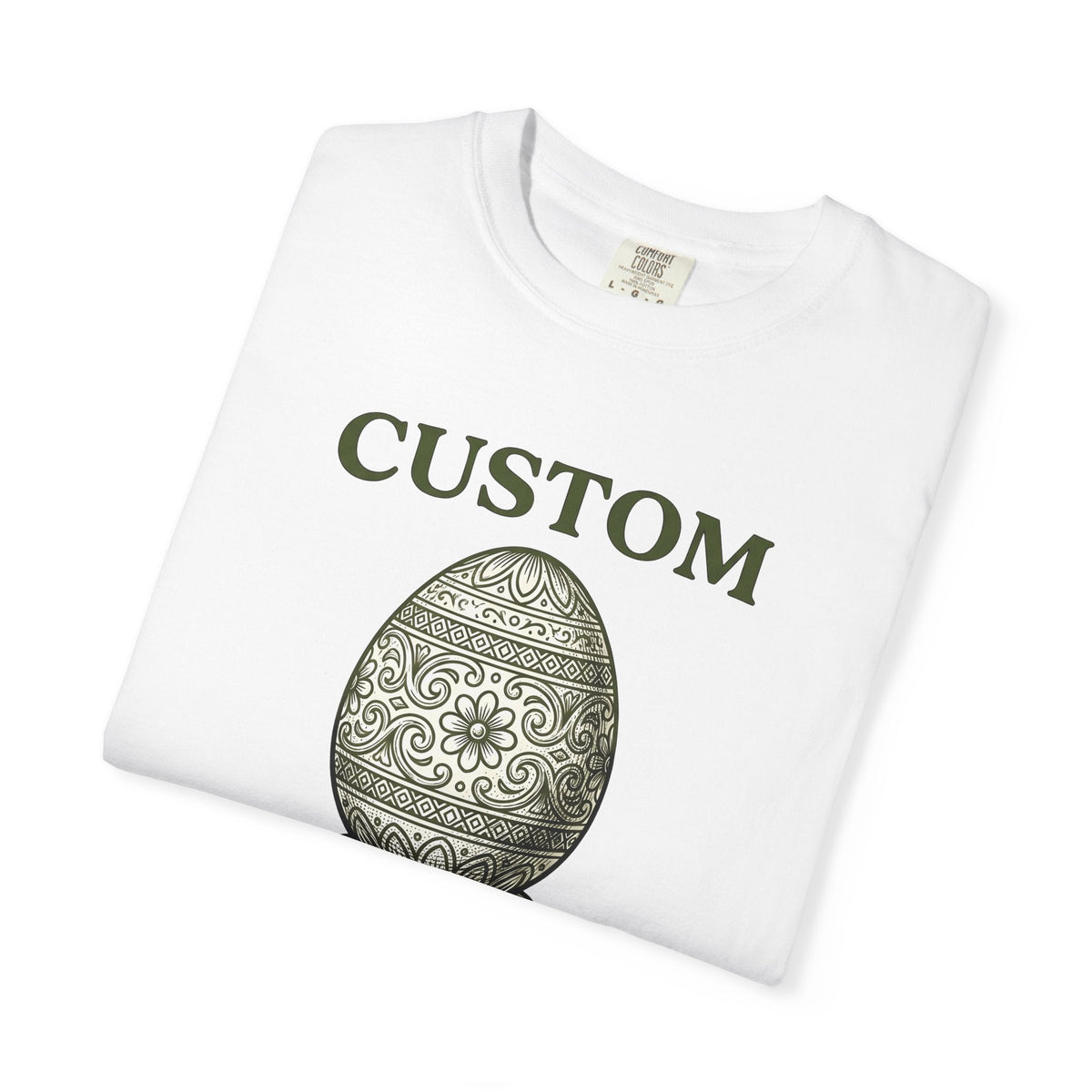 Decorated Egg Shirt Easter Monogram Unisex Gift Classic Tee product image 5