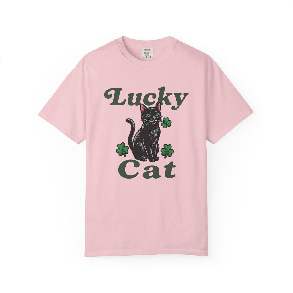 Black Cat Shirt St Patricks Day Kitty Unisex Gift Hand product image 3