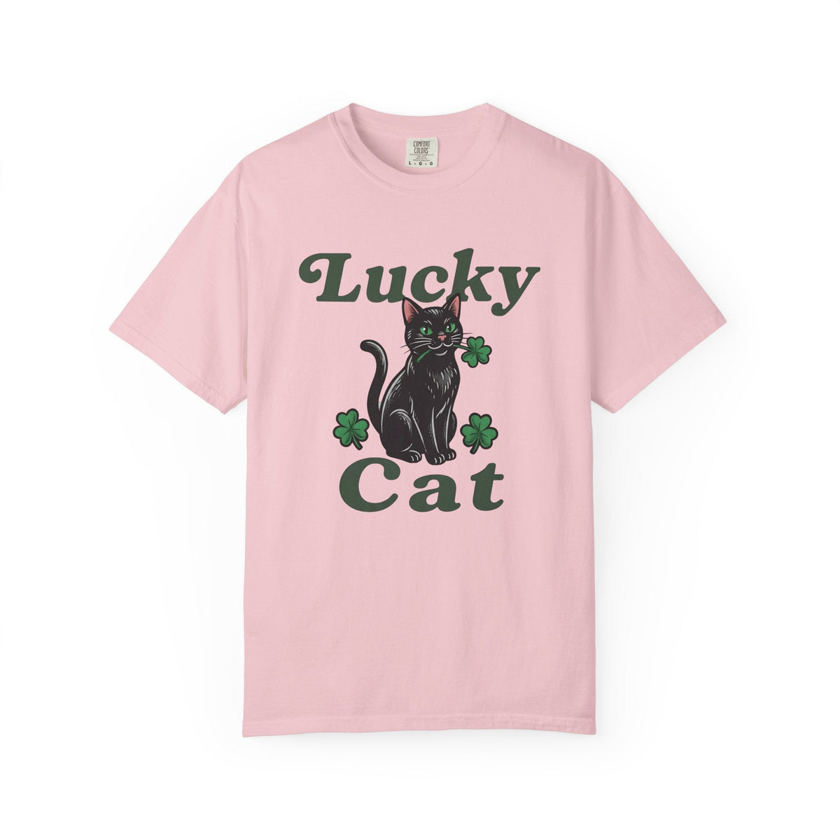 Black Cat Shirt St Patricks Day Kitty Unisex Gift Hand product image 3