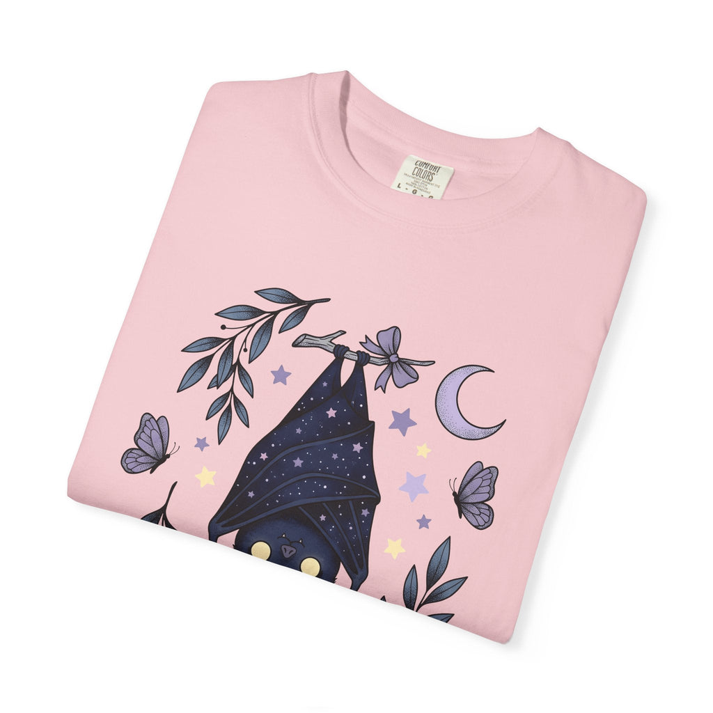 Cute Bat Shirt Boho Chic Gothic Unisex Gift Whimsical Tee product image 11
