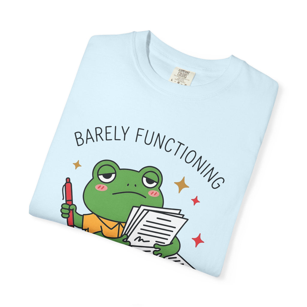 Frog Documents Shirt Teachers Jokes Unisex Gift Cute Tee product image 8
