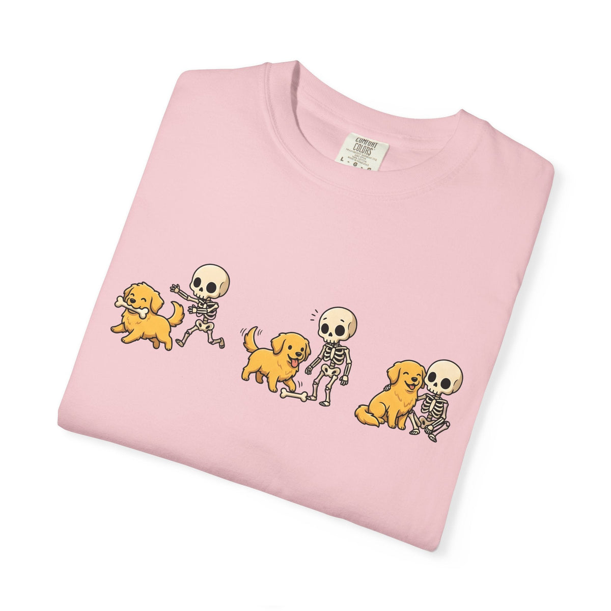 Canine Skeleton Shirt Halloween Pets Unisex Gift Doodle Tee product image 12