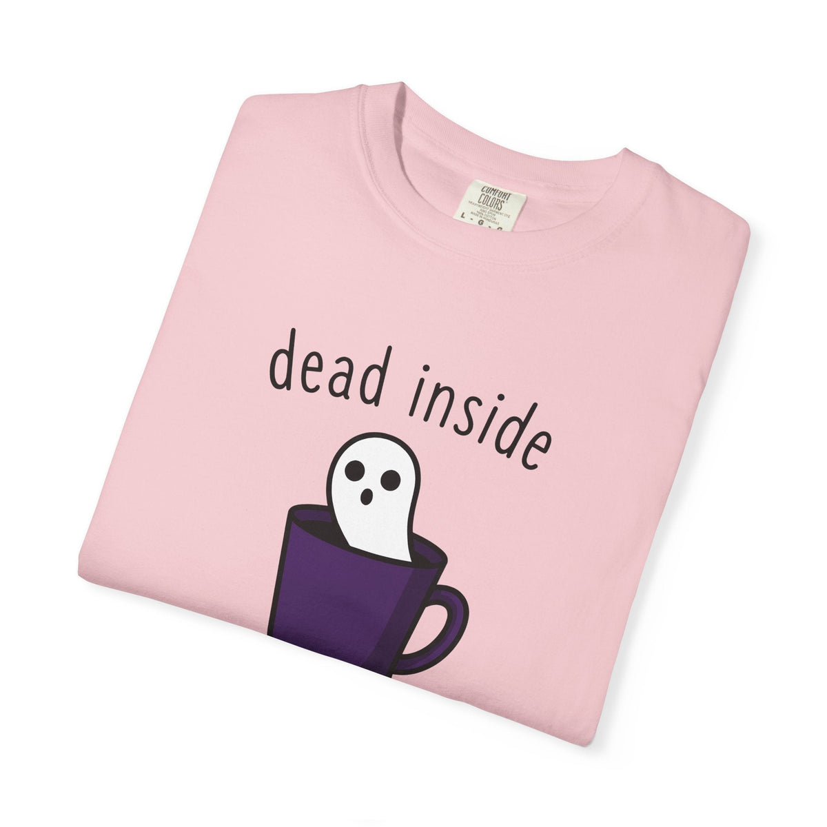 Ghost Coffee Cup Shirt Coffee Humor Unisex Gift Cartoon Tee Coffee Mug T-Shirt