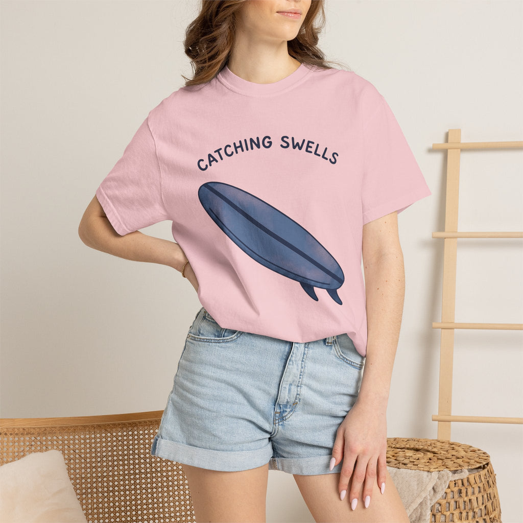 Surfboard Shirt Surfing Coast Unisex Gift Modern Tee product image 12