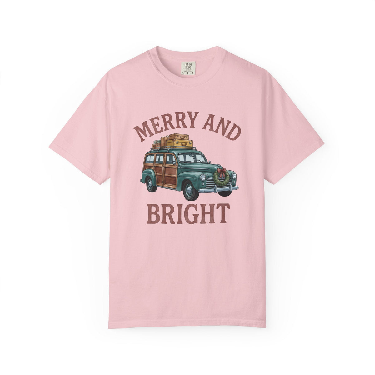 Antique Vehicle Shirt Christmas Winter Unisex Gift Line Art product image 3