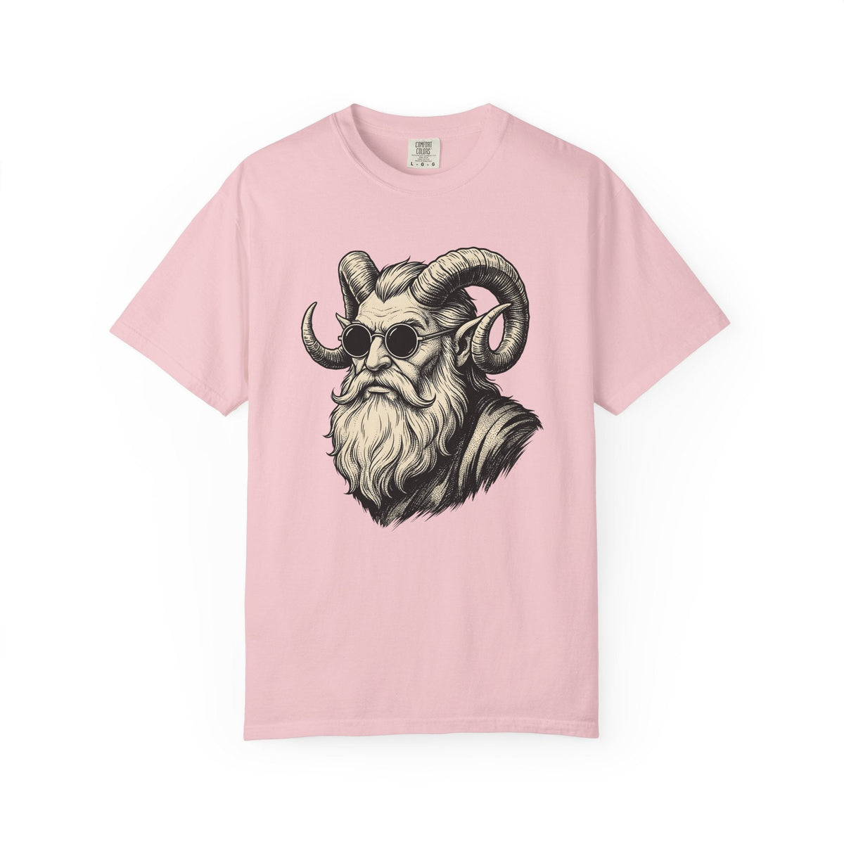 Krampus Head Shirt Christmas Gothic Unisex Gift Tattoo Tee product image 3