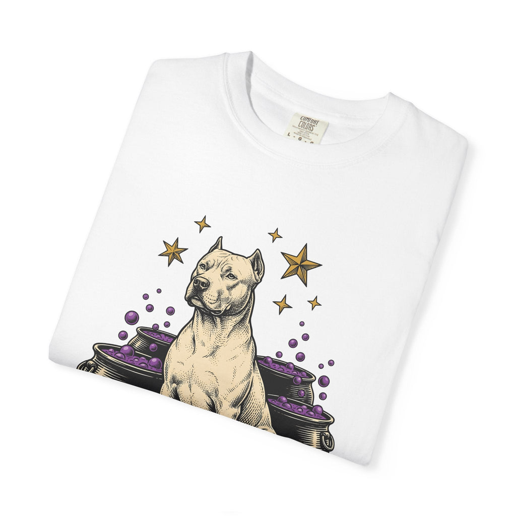 Pitbull Pup Shirt Dog Fall Unisex Gift Classic Graphic Tee product image 5