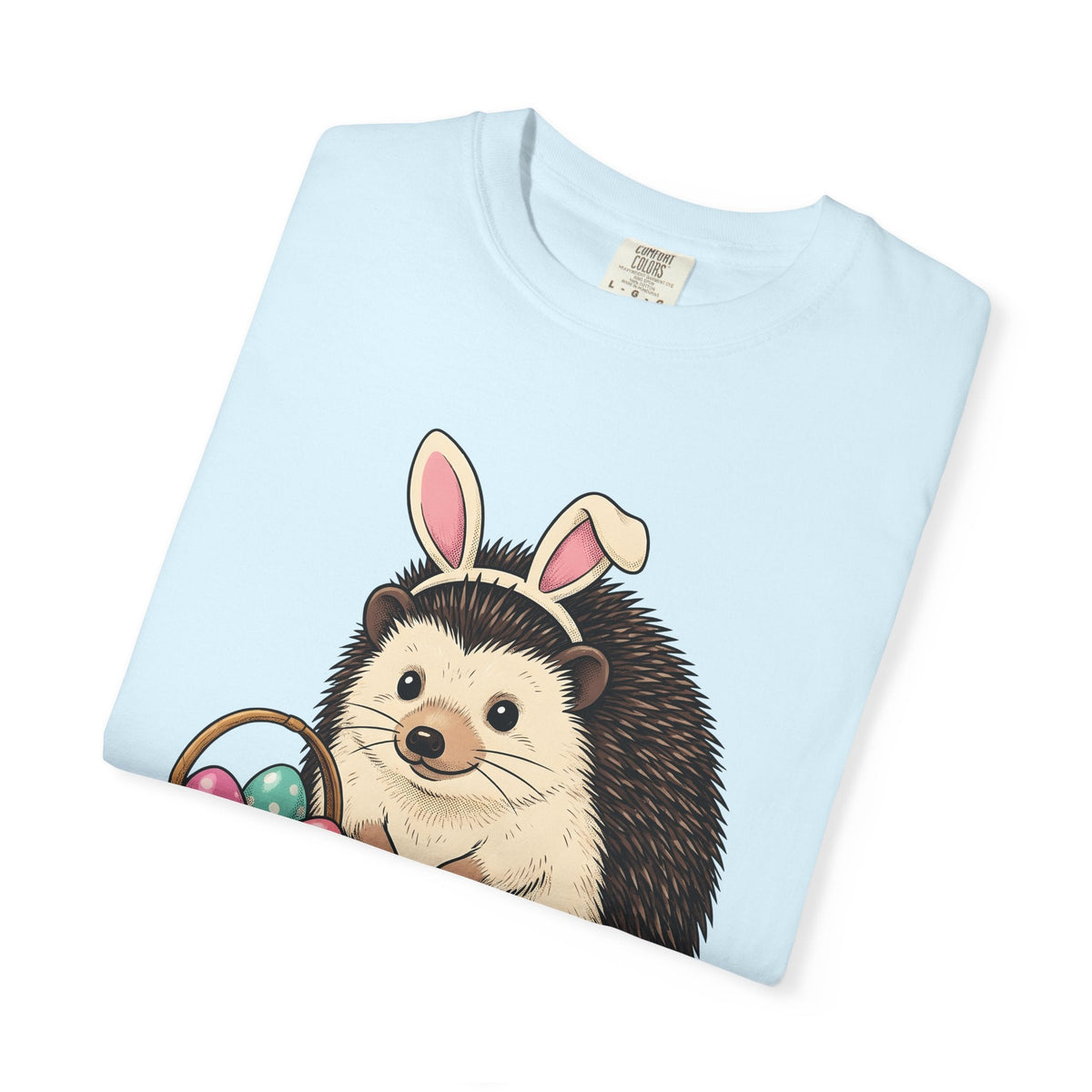 Hedgehog Bunny Ears Shirt Easter Pet Unisex Gift Kawaii Tee product image 8