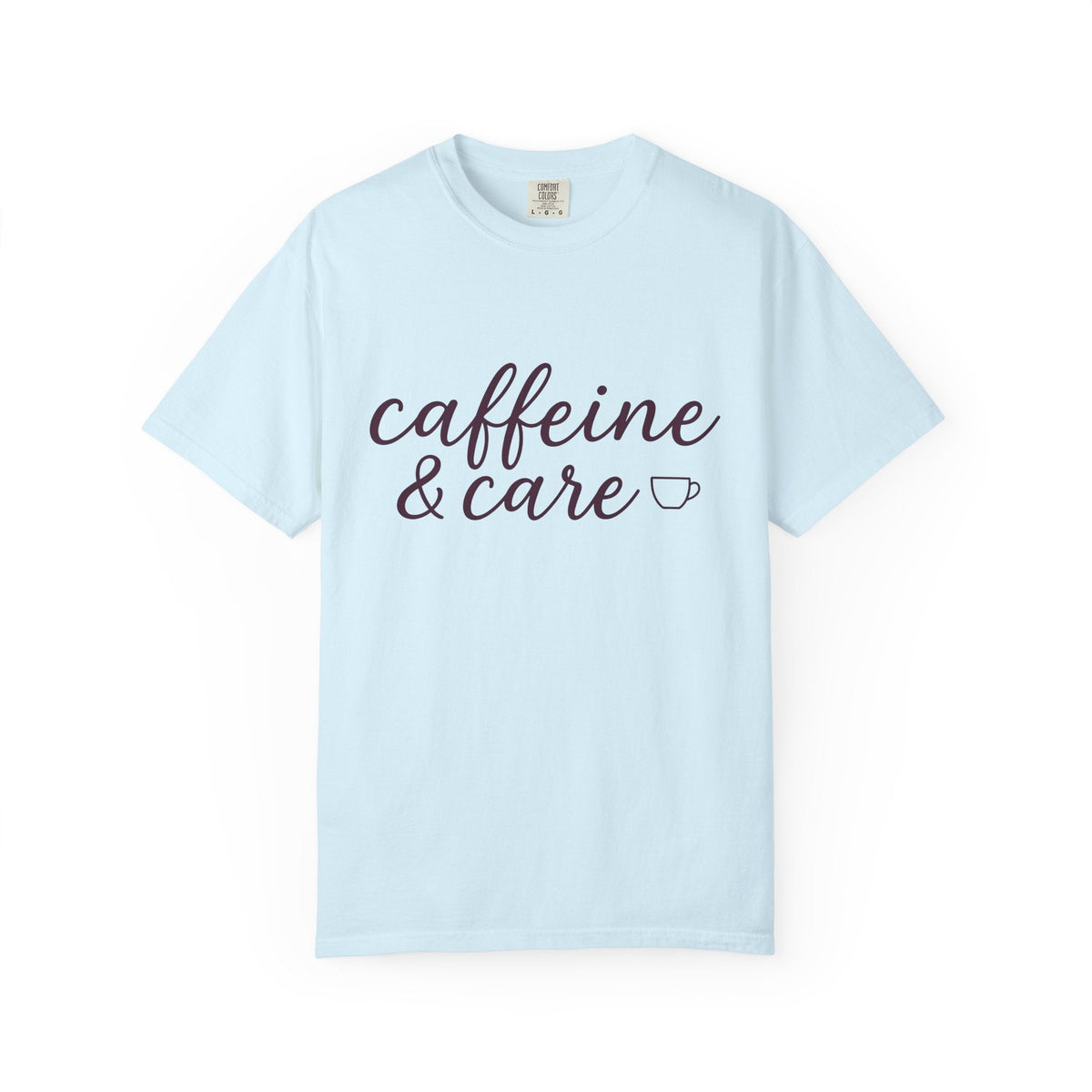 Coffee Cup Shirt Nurses Latte Unisex Gift Cursive Tee Mug T-Shirt Nurse