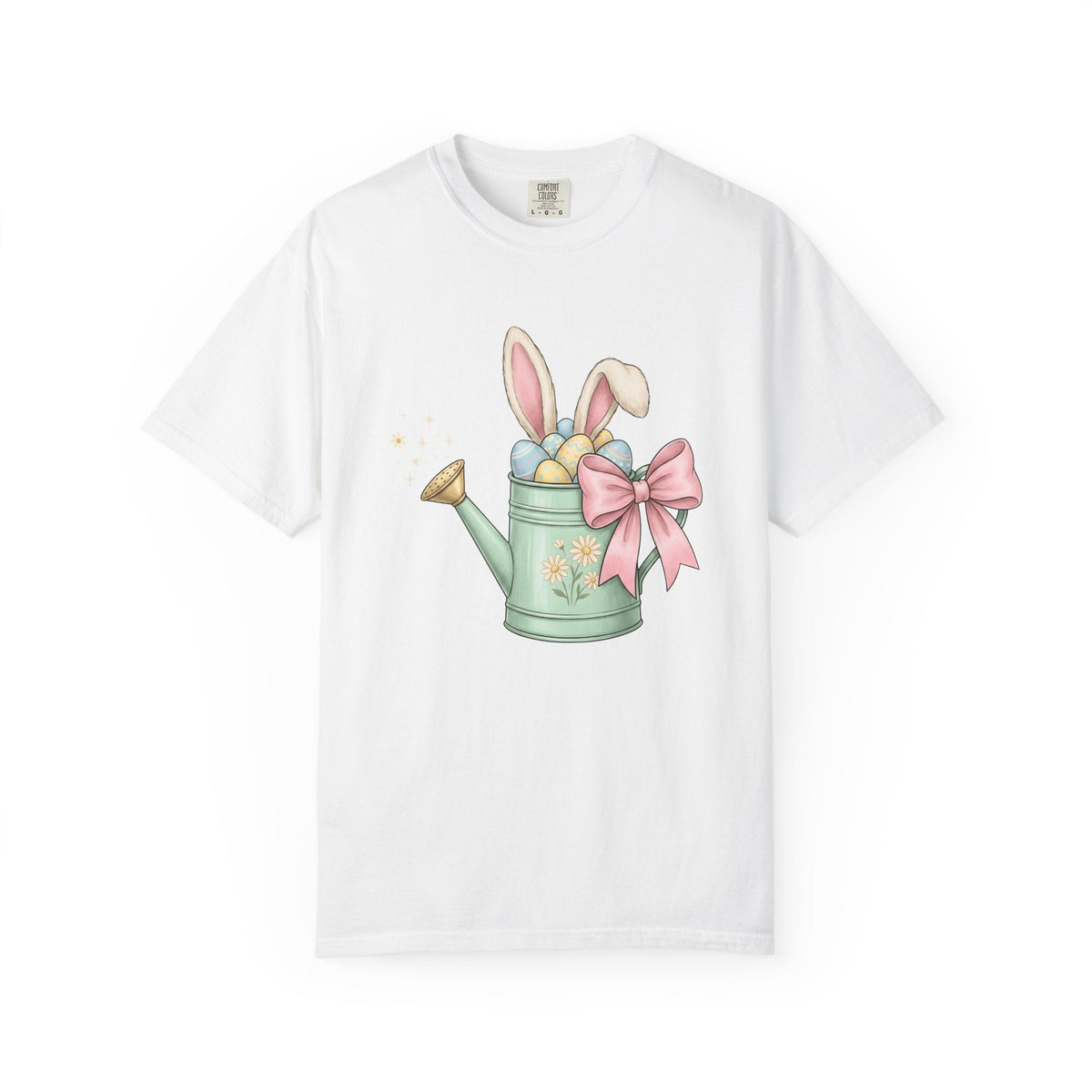 Rabbit Ear Flower Pot Shirt Easter Flora Unisex Gift product image 1