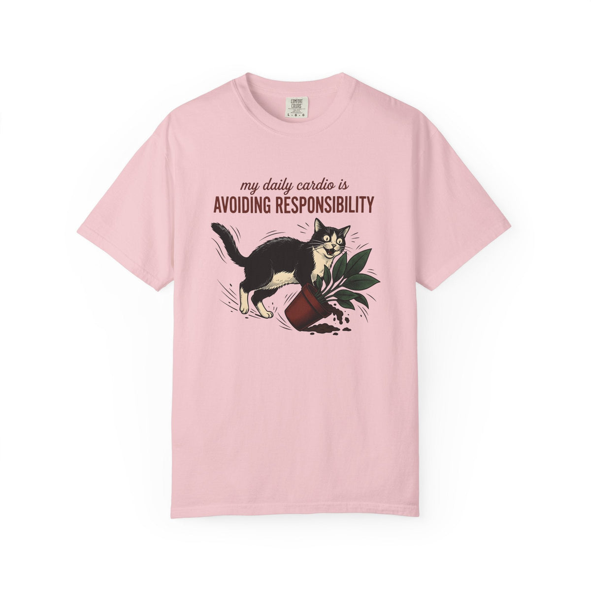 Tuxedo Cat Shirt Humor Unisex Gift Vintage Tee T-Shirt Fan product image 3