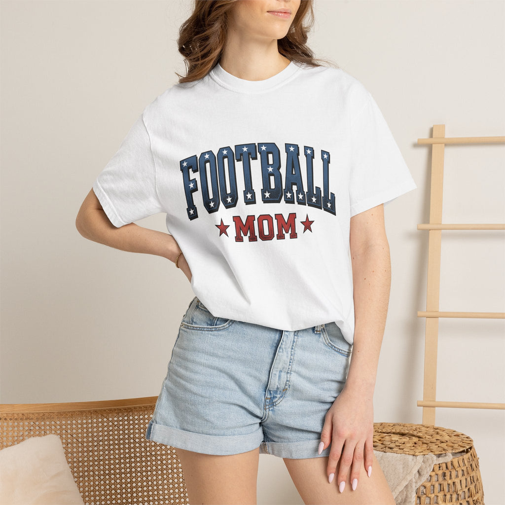 Football Stars Shirt Moms Sports Gift Women Varsity Tee product image 6
