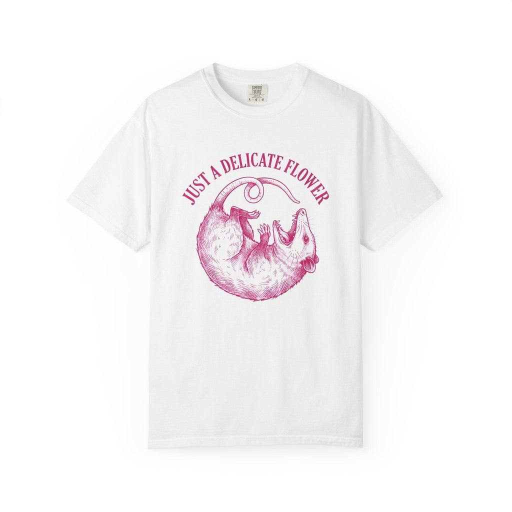 Opossum Drawing Shirt Funny Critter Unisex Gift Cartoon Tee product image 1