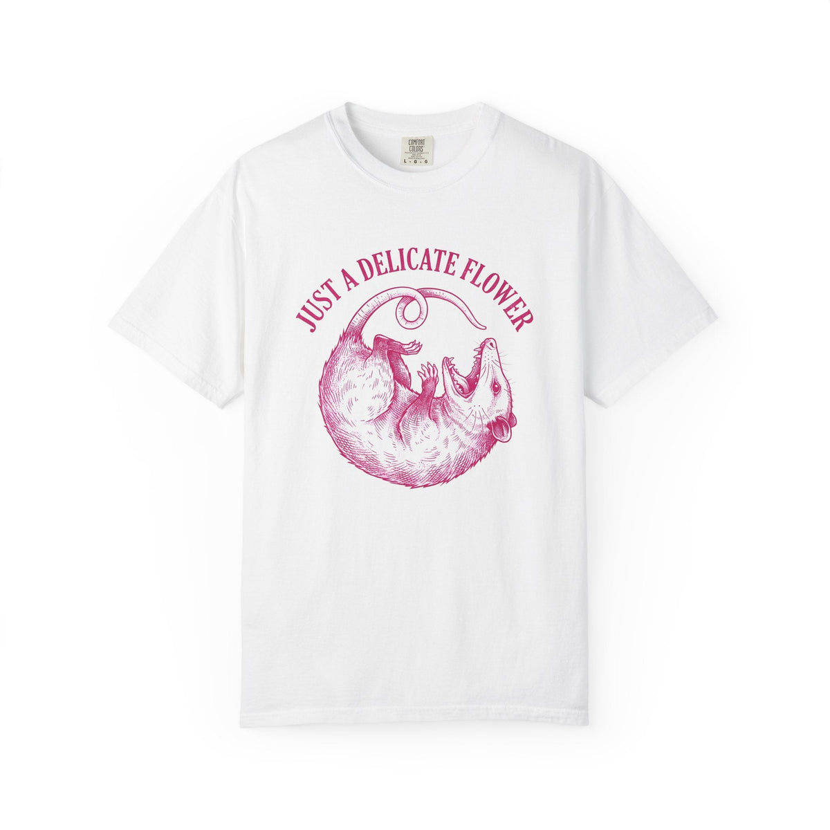 Opossum Drawing Shirt Funny Critter Unisex Gift Cartoon Tee product image 1