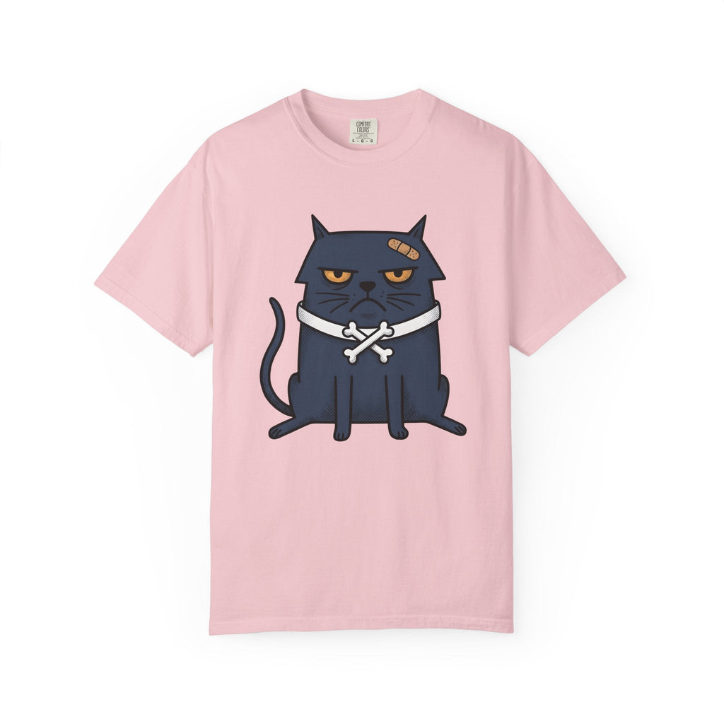 Angry Cat Shirt Joke Gift Women Comic Tee Kitty T-Shirt product image 3