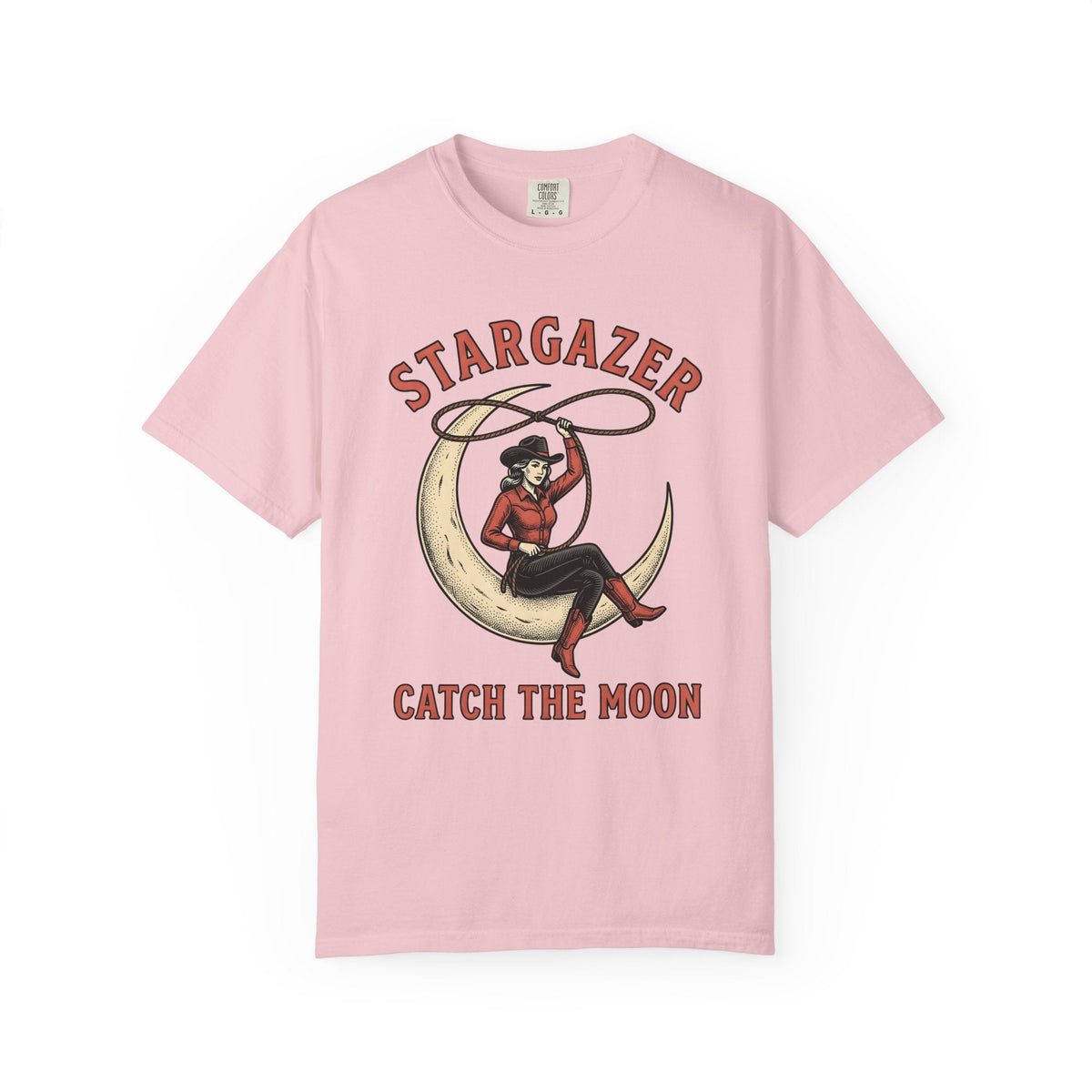 Cowgirl Moon Shirt St. Valentines Day Cowboy Gift Women product image 3