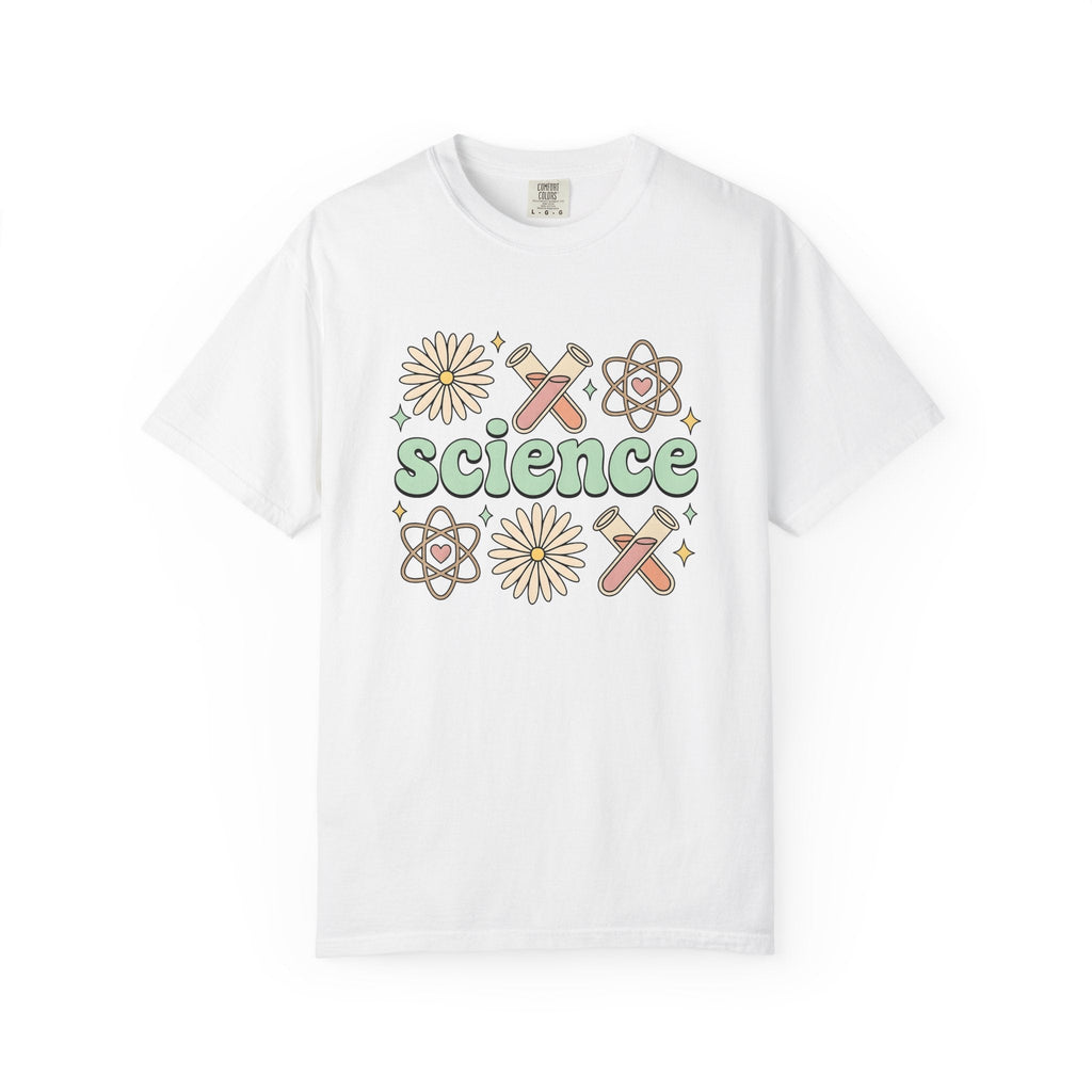 Science Drawing Shirt Teachers School Gift Women Cartoon product image 1