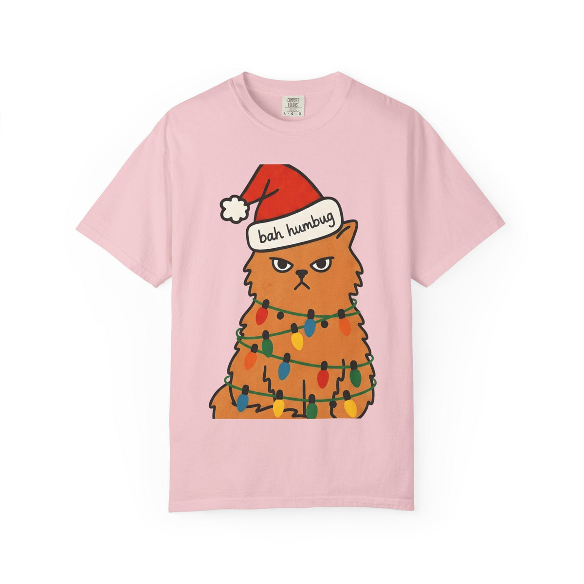 Annoyed Cat Shirt Christmas Comedy Unisex Gift Illustration product image 3