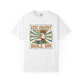 Roller Skate Shoes Shirt Boho Chic 70s Unisex Gift Line Art Tee Roller Skates