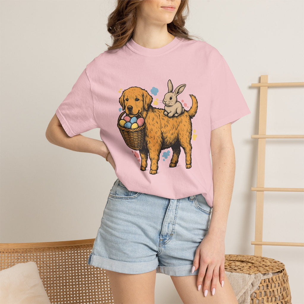 Golden Retriever Bunny Shirt Easter Critters Unisex Gift product image 12