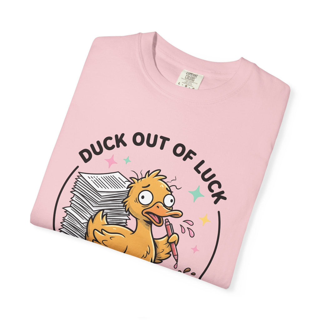 Anxious Duck Shirt Teachers Pupil Unisex Gift Comic Tee product image 11