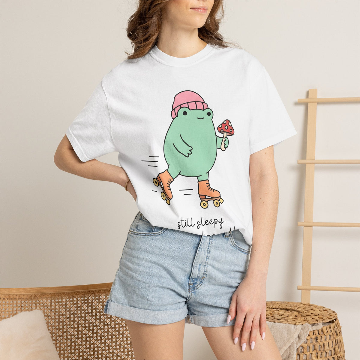 Frog Roller Blades Shirt Funny Classic Unisex Gift Chibi product image 6