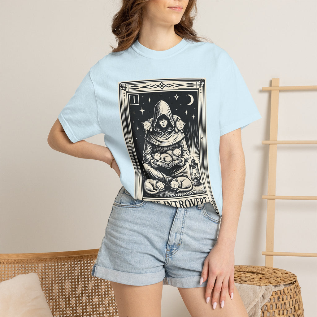 Hooded Character Cats Shirt Cat Quiet Gift Women Divination product image 9