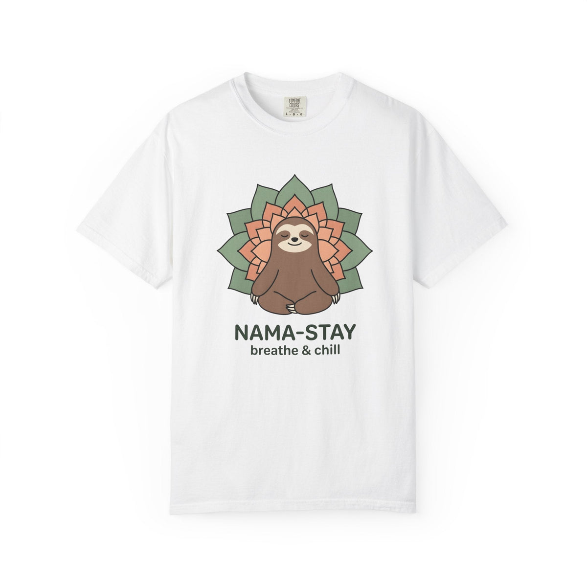 Slow Yoga Shirt Calm Unisex Gift Playful Tee Yin T-Shirt product image 1