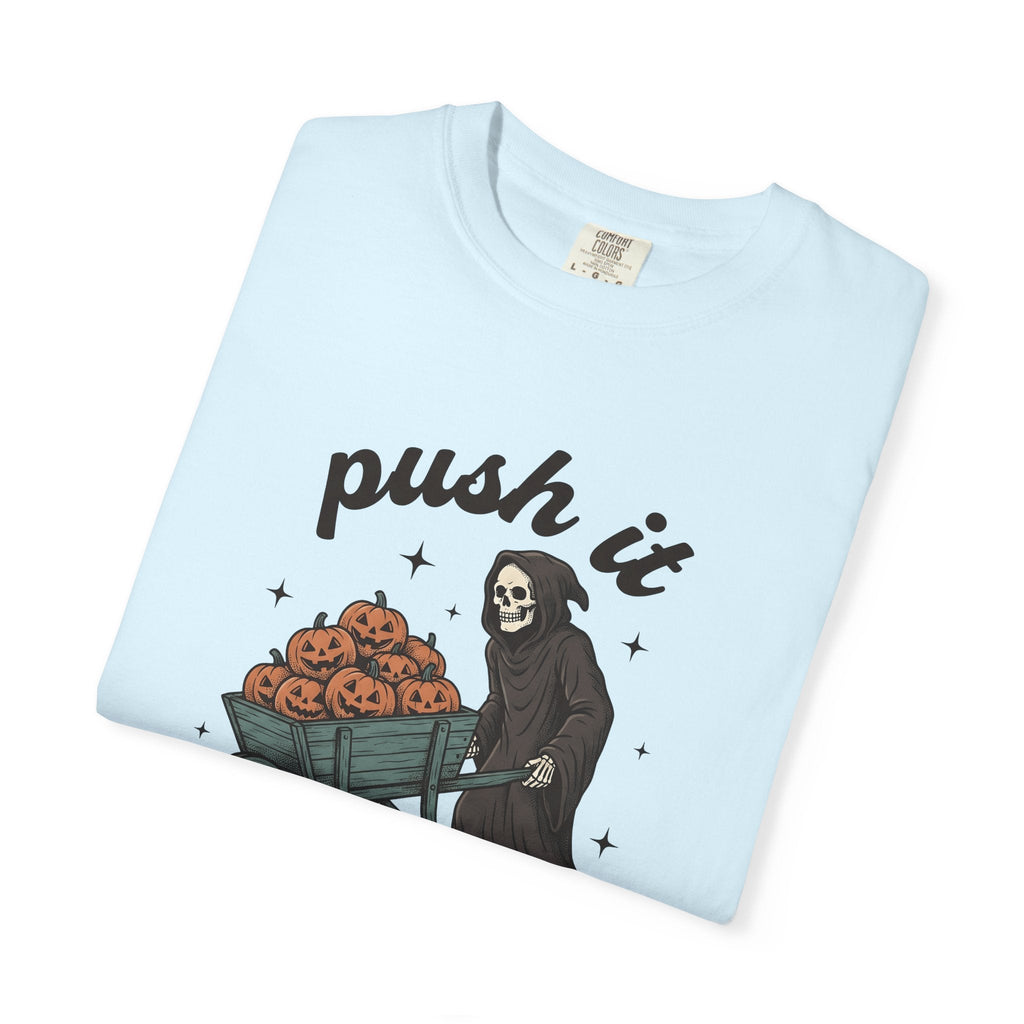 Grim Reaper Shirt Halloween Spooky Unisex Gift Vintage Tee product image 8