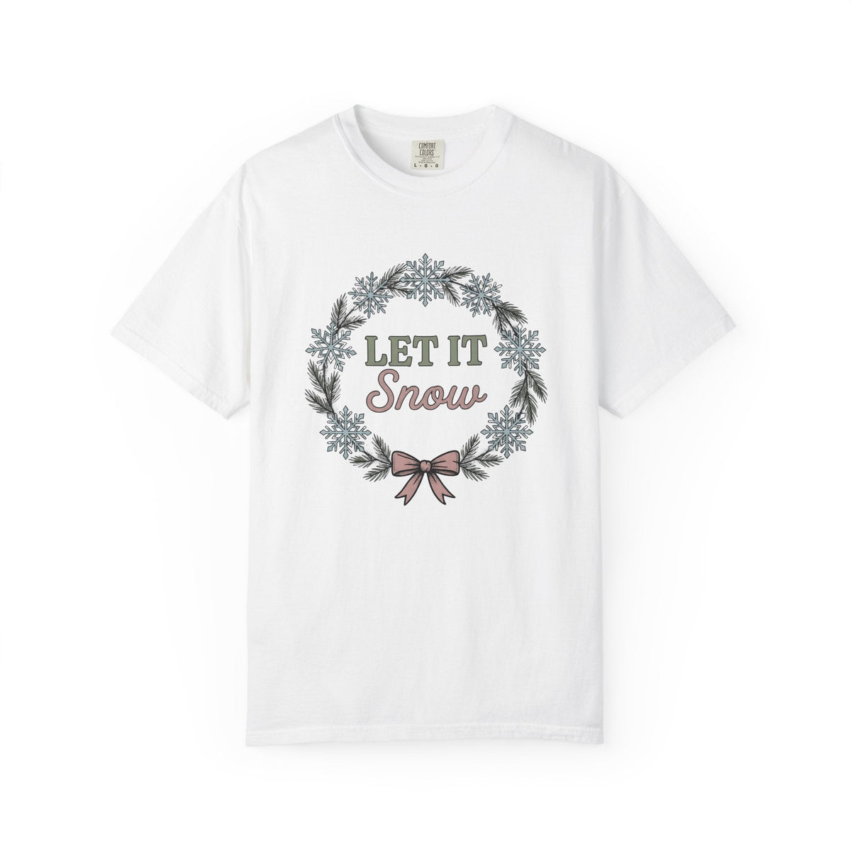 Snowflake Ring Shirt Christmas Cold Unisex Gift Cartoon Tee Jewelry T-Shirt Xmas