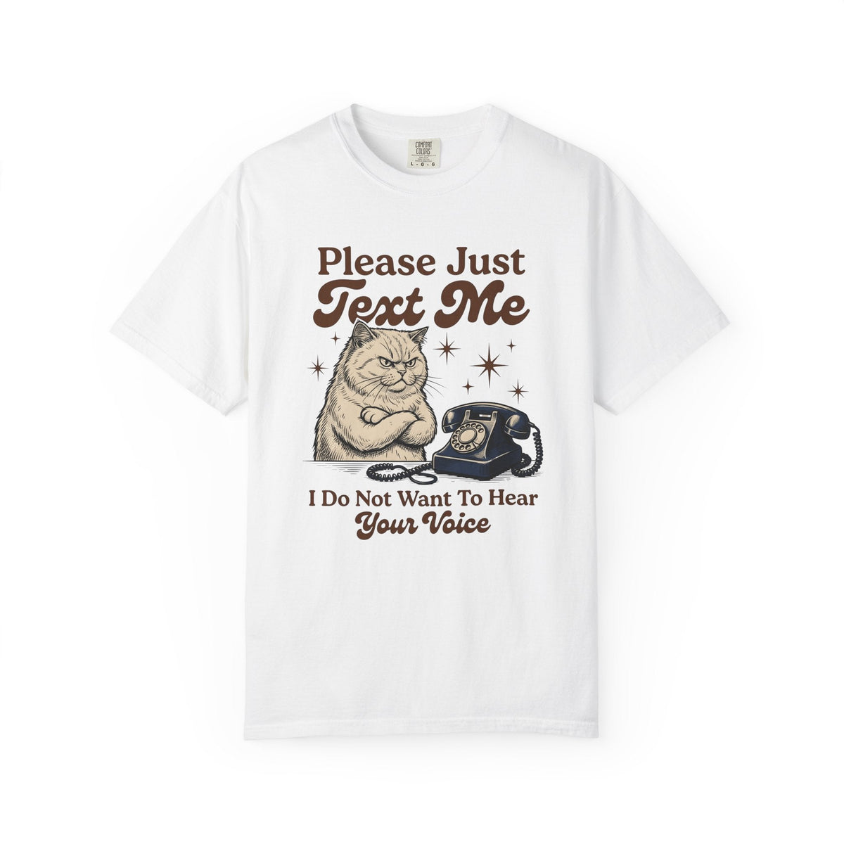 Sour Cat Shirt Joke Unisex Gift Retro Tee Kitty T-Shirt Fan product image 1