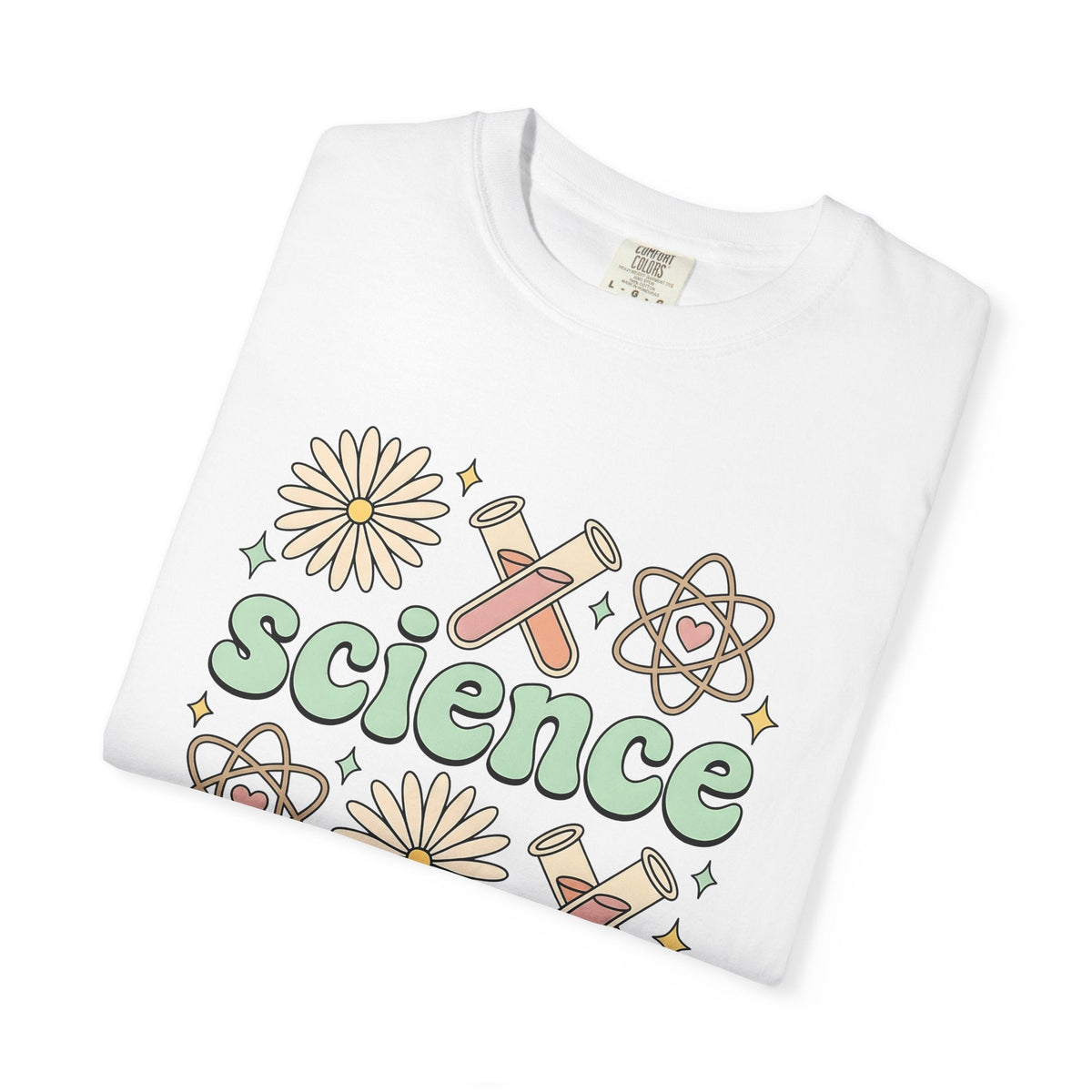 Science Drawing Shirt Teachers School Gift Women Cartoon product image 5