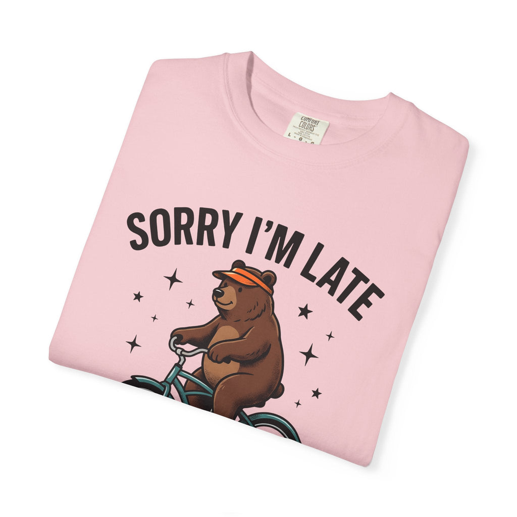 Bear Bike Shirt Funny Wildlife Unisex Gift Comic Tee product image 11