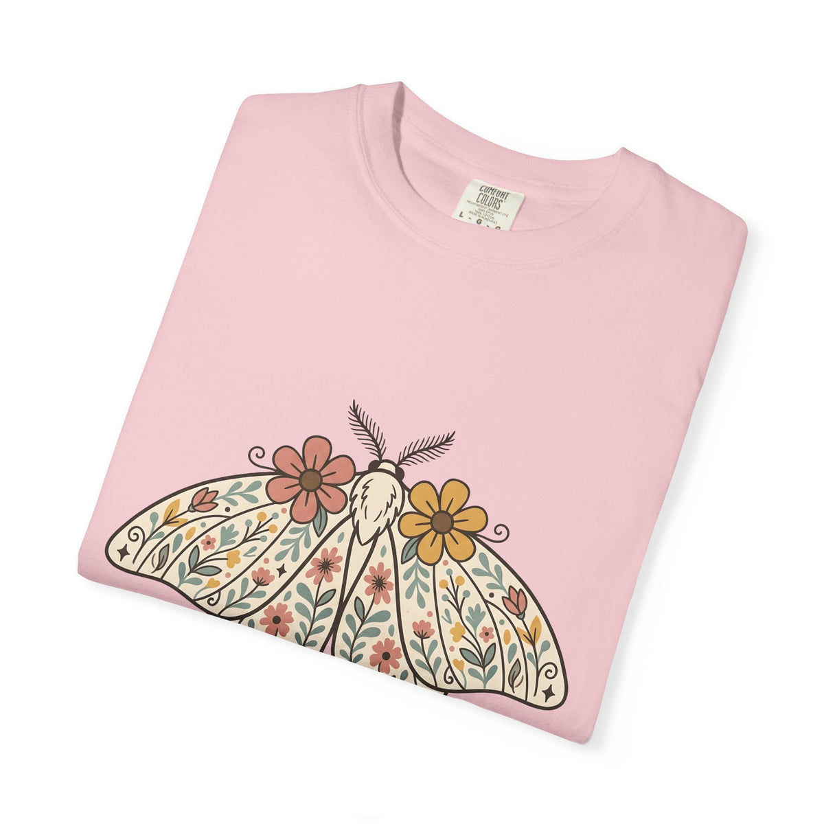 Blossom Moth Shirt Floral Wildlife Unisex Gift Rustic Tee product image 11