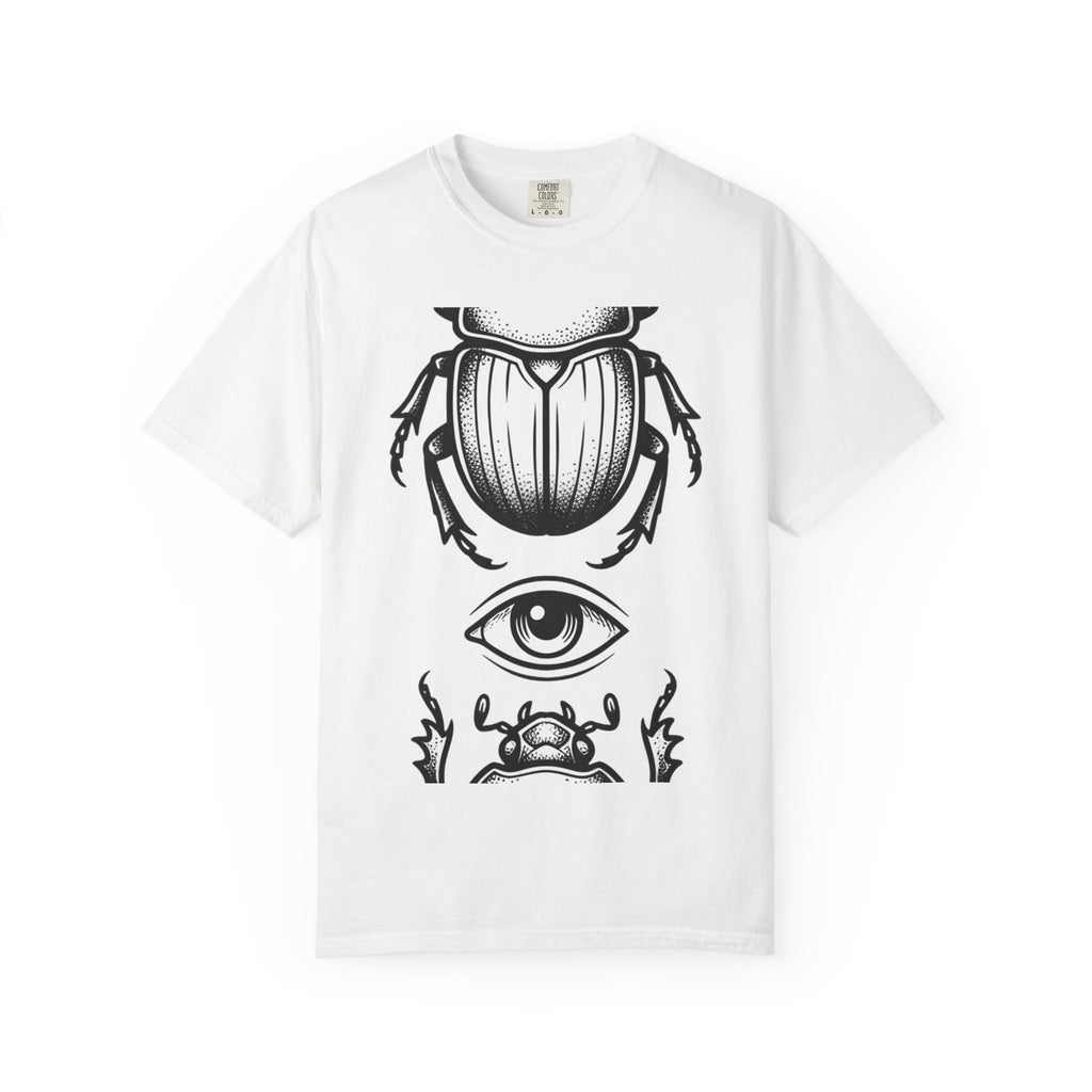 Jewel Beetle Shirt Occult Unisex Gift Line Art Tee product image 1