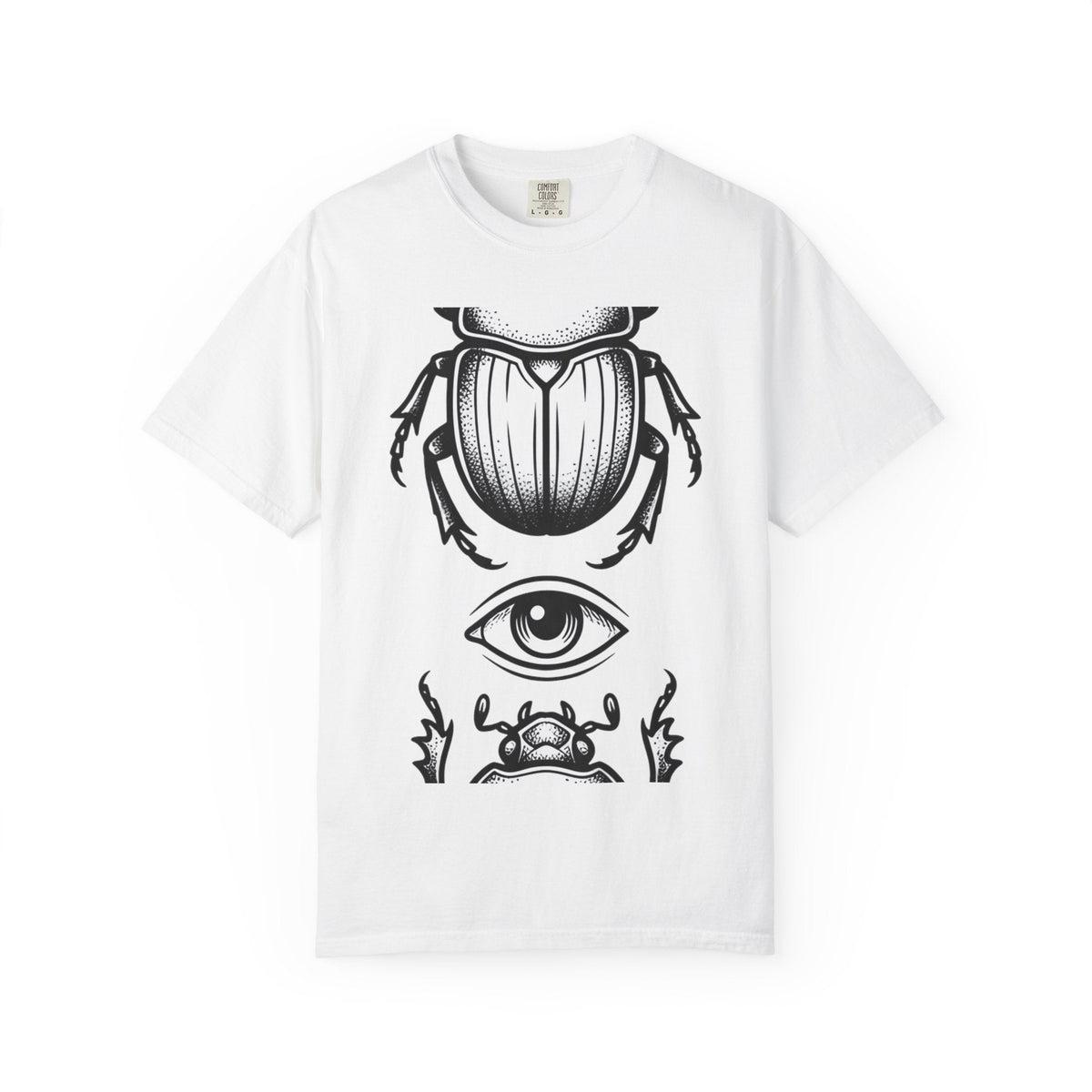 Jewel Beetle Shirt Occult Unisex Gift Line Art Tee product image 1