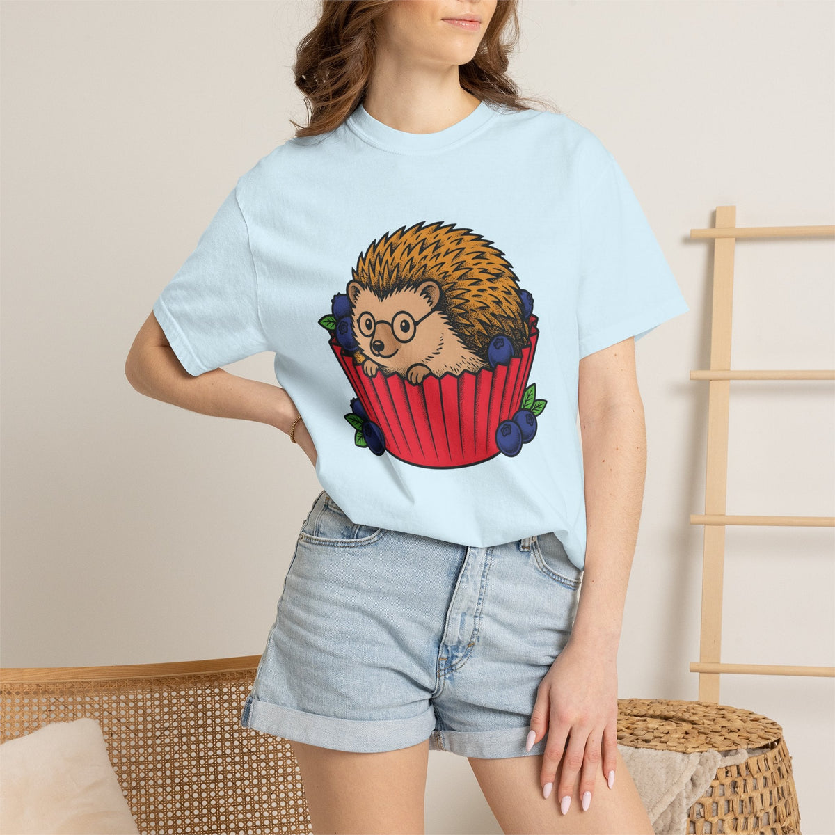 Spiny Cupcake Shirt Desserts Creatures Unisex Gift Sweet product image 9