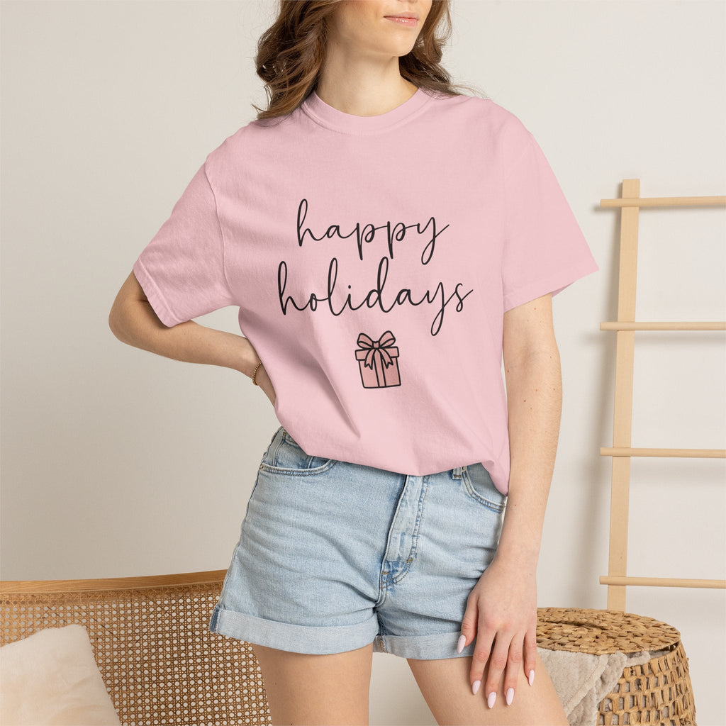 Wrapped Box Shirt Holiday Festive Unisex Gift Modern Tee product image 12