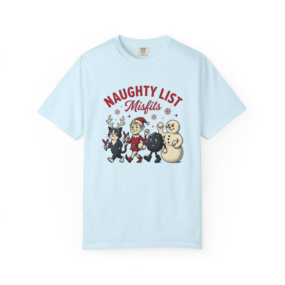 Playful Xmas Characters Shirt Christmas Fun Unisex Gift product image 2