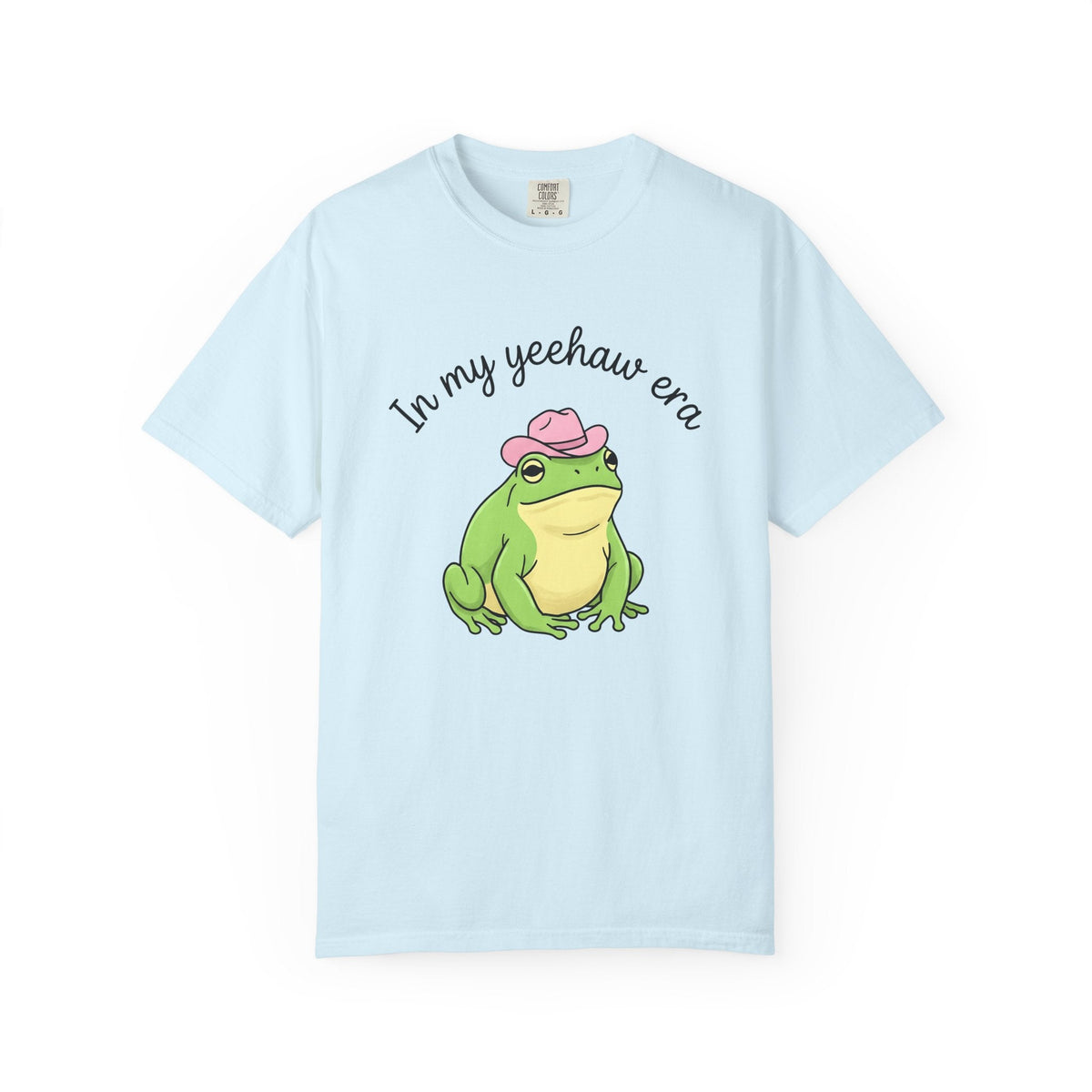 Frog Cowboy Hat Shirt Funny Wildlife Unisex Gift Caricature Tee Toad T-Shirt