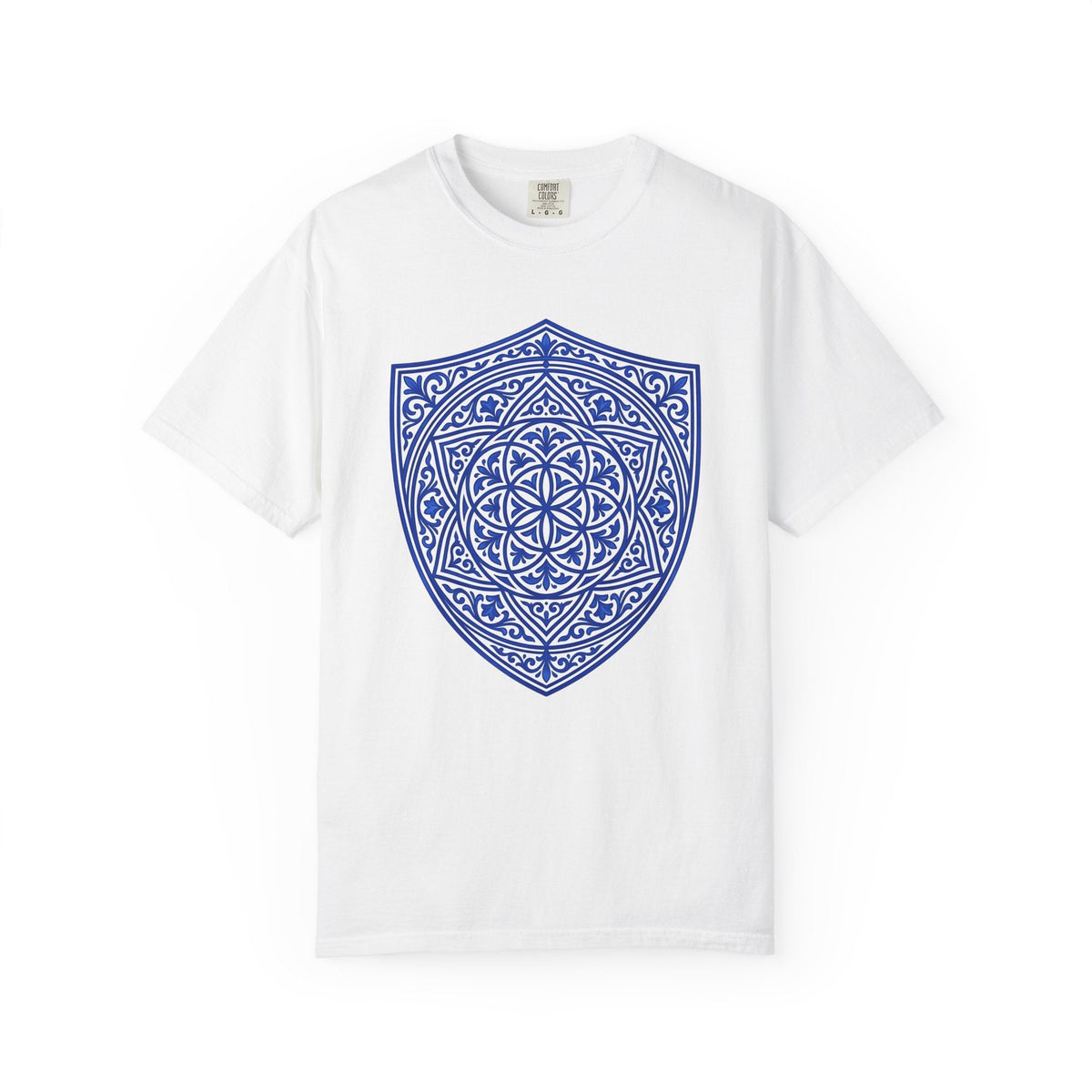 Mandala Shield Shirt Boho Chic Pattern Unisex Gift Tee product image 1